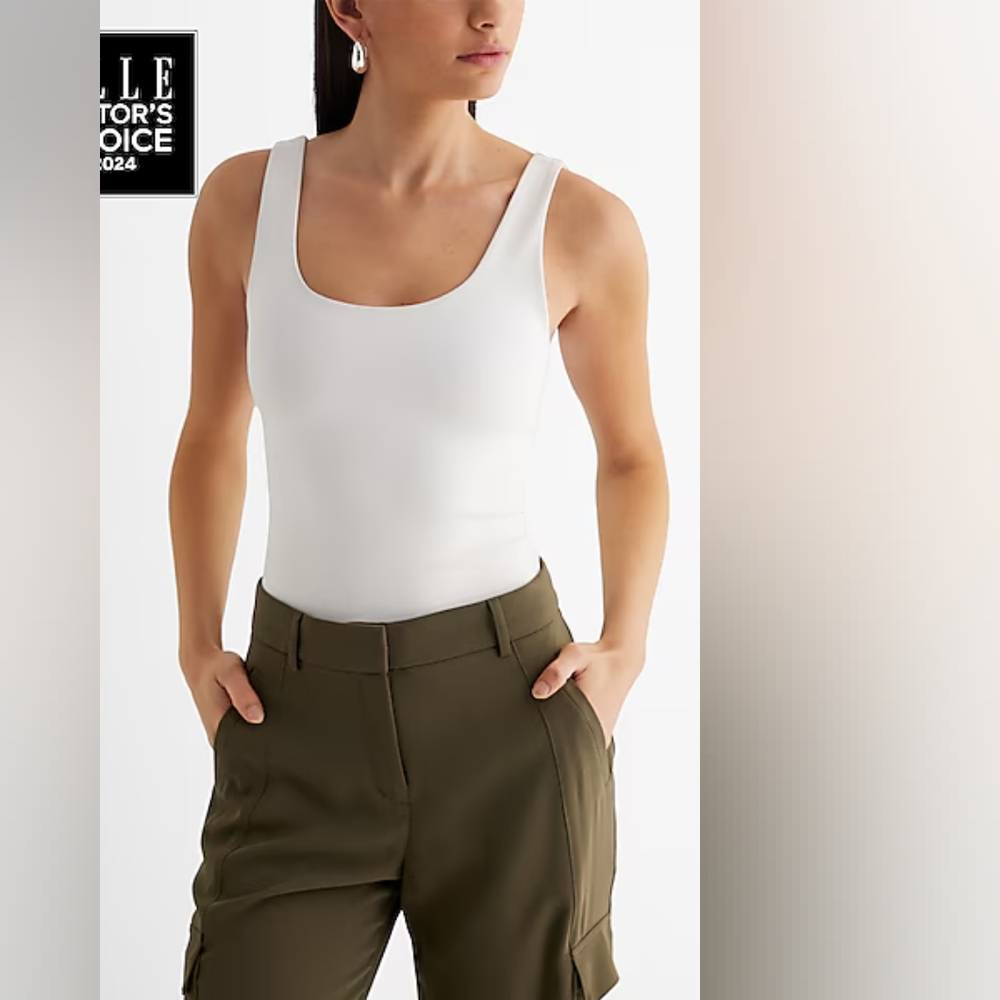 Express White Bodysuit